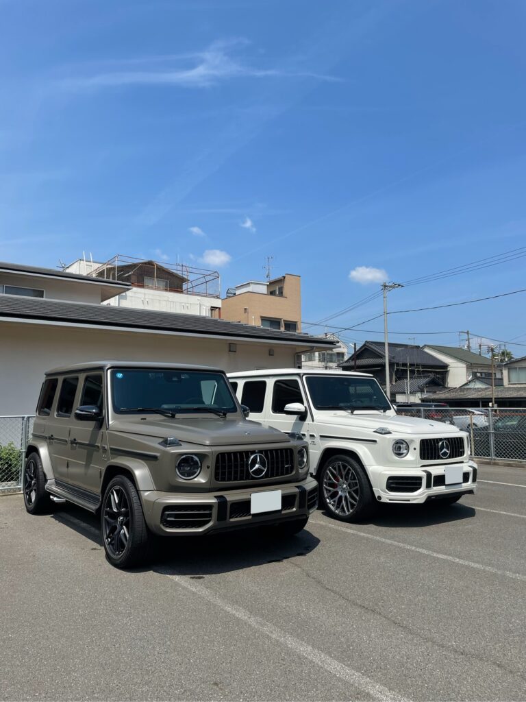 マットカラー車もお任せください。