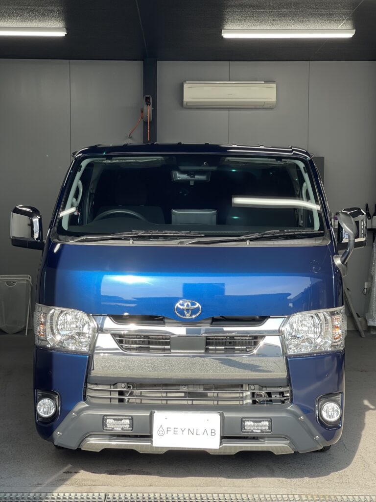 TOYOTA HIACE 1年セラミックコーティング　【コーティング】